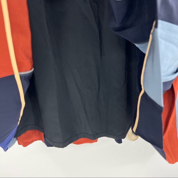 Chloe Striped Wool Pleated Silk Striped Skirt 36 - Picture 4 of 11